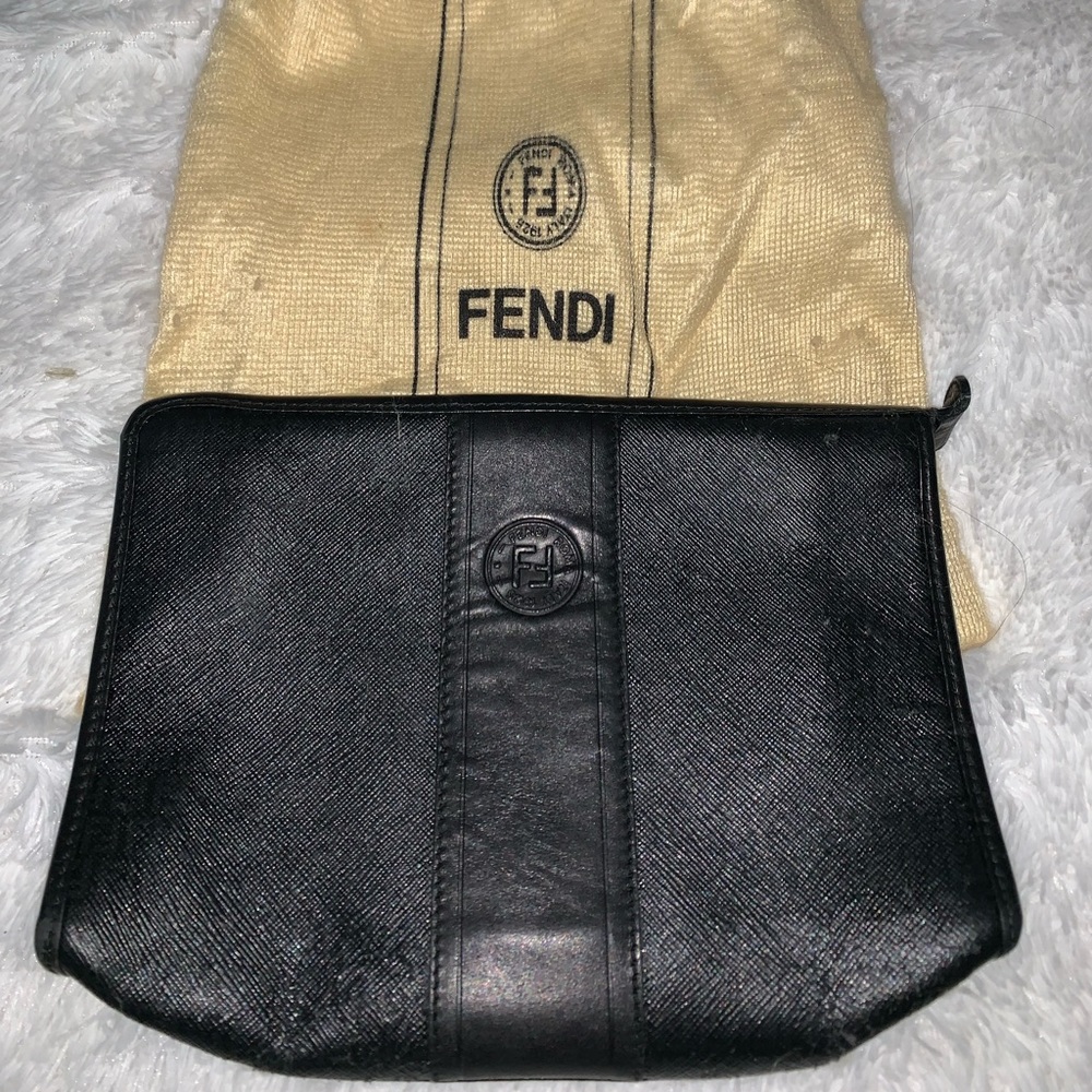 Fendi Vintage Clutch Bag